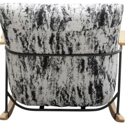 Fauteuil à bascule Kyle nature