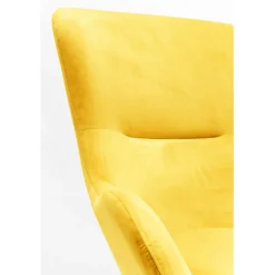 Fauteuil à bascule Oslo jaune