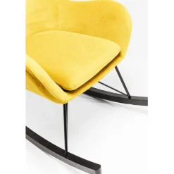 Fauteuil à bascule Oslo jaune