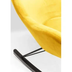 Fauteuil à bascule Oslo jaune