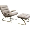 Fauteuil + repose-pied Novel
