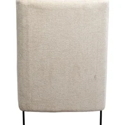 Fauteuil + tabouret Quinn High beige