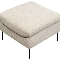 Fauteuil + tabouret Quinn High beige