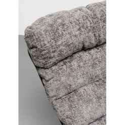 Fauteuil + tabouret Vienna Swing gris