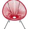Fauteuil Acapulco cherry