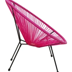Fauteuil Acapulco fuchsia