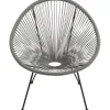 Fauteuil Acapulco gris