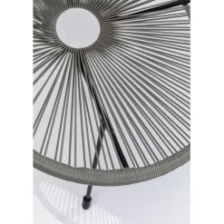 Fauteuil Acapulco gris (set de 2)