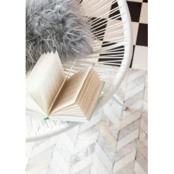 Fauteuil Acapulco Mono blanc