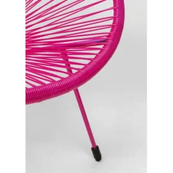 Fauteuil Acapulco Mono fuchsia (set de 2)