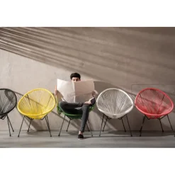 Fauteuil Acapulco Mono noir