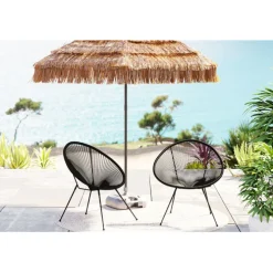 Fauteuil Acapulco Mono noir (set de 2)