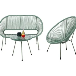 Fauteuil Acapulco Mono vert