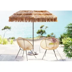 Fauteuil Acapulco nature (set de 2)