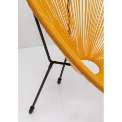 Fauteuil Acapulco orange (set de 2)