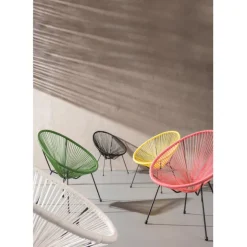 Fauteuil Acapulco vert