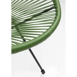 Fauteuil Acapulco vert (set de 2)