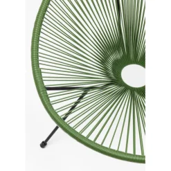 Fauteuil Acapulco vert (set de 2)