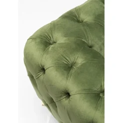Fauteuil Bellissima velours vert 120cm