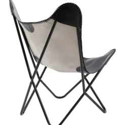 Fauteuil California cuir noir