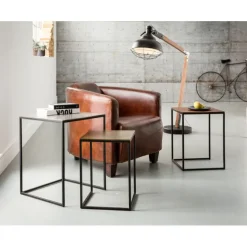 Fauteuil Cigar Lounge marron