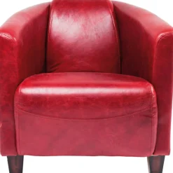 Fauteuil Cigar Lounge rouge