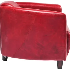 Fauteuil Cigar Lounge rouge