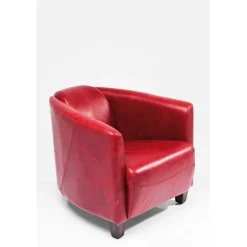 Fauteuil Cigar Lounge rouge