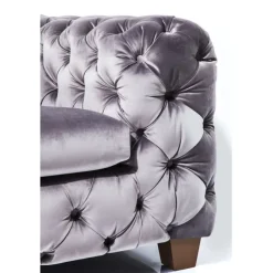 Fauteuil Desire gris argenté