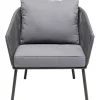 Fauteuil Elba gris