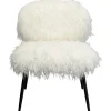 Fauteuil Hairy blanc