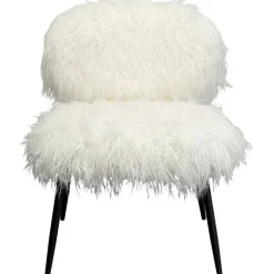 Fauteuil Hairy blanc