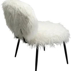 Fauteuil Hairy blanc
