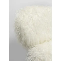 Fauteuil Hairy blanc