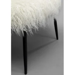 Fauteuil Hairy blanc