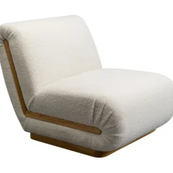 Fauteuil Hilda crème 92cm