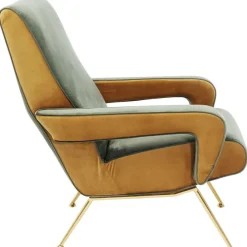 Fauteuil Luna haut dossier vert