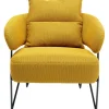 Fauteuil Peppo jaune