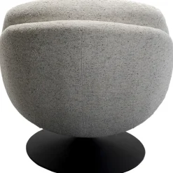 Fauteuil pivotant + repose-pieds Stanford