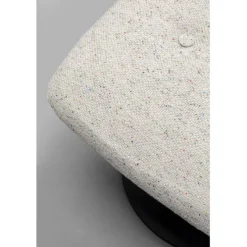 Fauteuil pivotant + repose-pieds Stanford