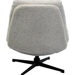 Fauteuil pivotant + repose-pieds Columbia