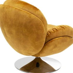 Fauteuil pivotant Cosy ambre