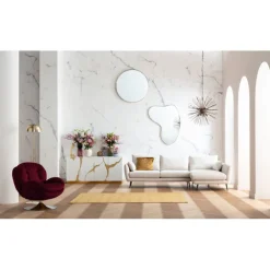 Fauteuil pivotant Cosy berry