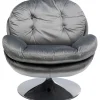 Fauteuil pivotant Cosy gris