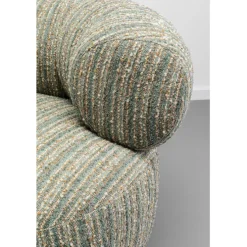 Fauteuil pivotant Couture Stripes bleu
