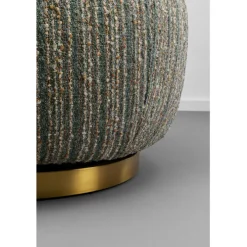 Fauteuil pivotant Couture Stripes bleu
