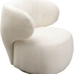 Fauteuil pivotant Elite crème