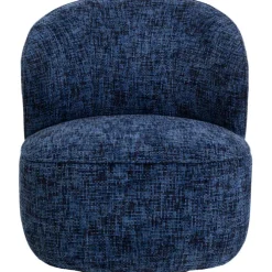 Fauteuil pivotant Ellie bleu