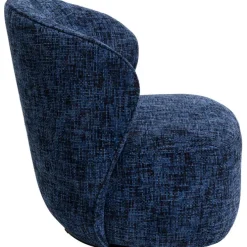 Fauteuil pivotant Ellie bleu