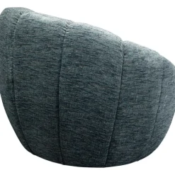Fauteuil pivotant Fiori bleu